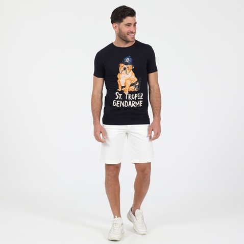 DORS-Ανδρικό t-shirt DORS μαύρο