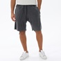 DIRTY LAUNDRY-Ανδρική sport βερμούδα DIRTY LAUNDRY DLMB1320S TOWEL LOOSE FIT γκρι