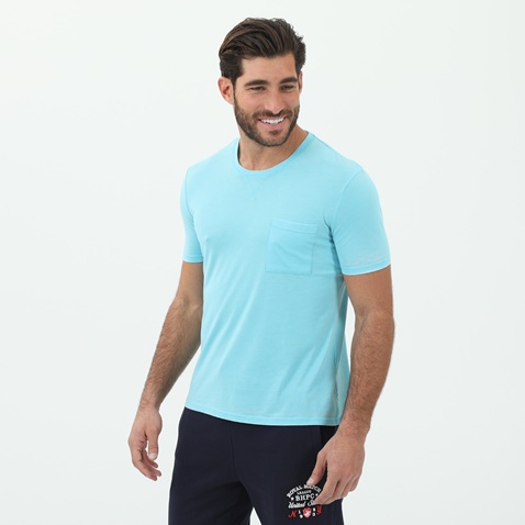 BODYTALK-Ανδρικό t-shirt BODYTALK μπλε