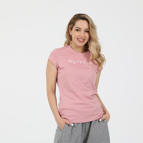 BODYTALK-Γυναικείο t-shirt BODYTALK ροζ 