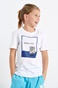 BODYTALK-Παιδικό t-shirt BODYTALK 1201-754328 λευκό