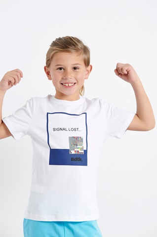 BODYTALK-Παιδικό t-shirt BODYTALK 1201-754328 λευκό