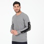 BODYTALK-Ανδρική φούτερ μπλούζα BODYTALK FORPLEASUREM CREWNECK γκρι