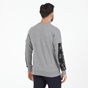 BODYTALK-Ανδρική φούτερ μπλούζα BODYTALK FORPLEASUREM CREWNECK γκρι
