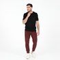 BODYTALK-Ανδρικό παντελόνι φόρμας BODYTALK COMFYM JOGGER μπορντό