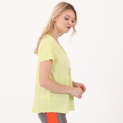 BODYTALK-Γυναικείο t-shirt BODYTALK κίτρινο