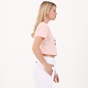 BODYTALK-Γυναικείο cropped t-shirt BODYTALK 1211-908020 ροζ