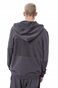 BODYTALK-Ανδρική φούτερ ζακέτα BODYTALK 1191-954122 ανθρακί