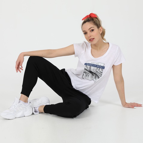 BODYTALK-Γυναικείο t-shirt BODYTALK λευκό