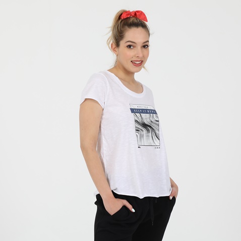 BODYTALK-Γυναικείο t-shirt BODYTALK λευκό