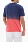 FRANKLIN & MARSHALL-Ανδρικό t-shirt FRANKLIN & MARSHALL JM3140.000.1006G61 μπλε πορτοκαλί