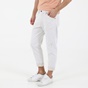 STAFF JEANS-Ανδρικό jean παντελόνι STAFF JEANS ROD λευκό