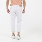 STAFF JEANS-Ανδρικό jean παντελόνι STAFF JEANS ROD λευκό