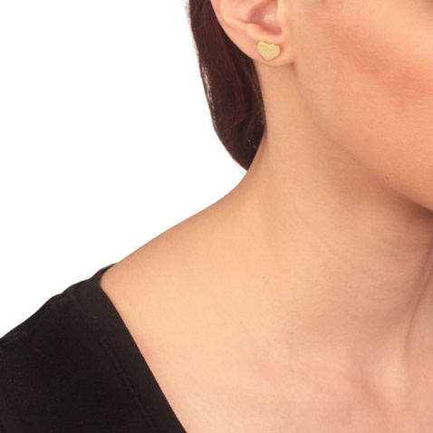 JEWELTUDE-Γυναικεία ασημένια σκουλαρίκια JEWELTUDE 8739 επίχρυσα