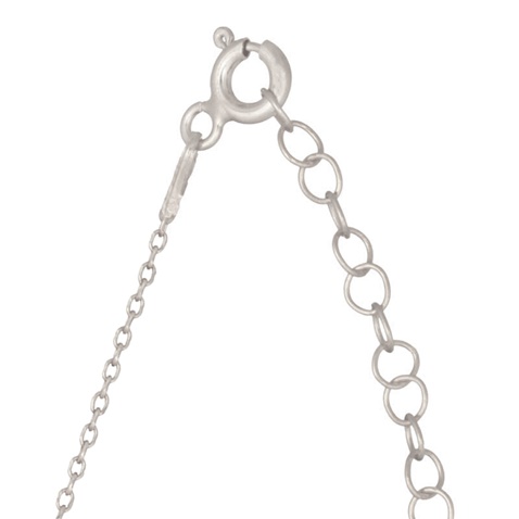 JEWELTUDE-Γυναικείο ασημένιο κοντό κολιέ JEWELTUDE 15576 