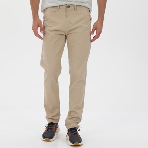 MARTIN & CO-Ανδρικό chino παντελόνι MARTIN & CO 122-30-501 μπεζ