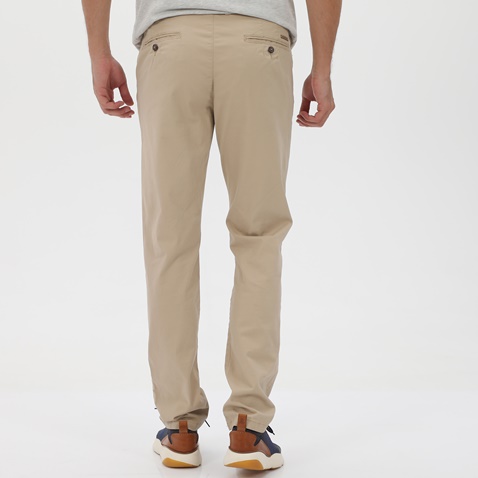 MARTIN & CO-Ανδρικό chino παντελόνι MARTIN & CO 122-30-501 μπεζ