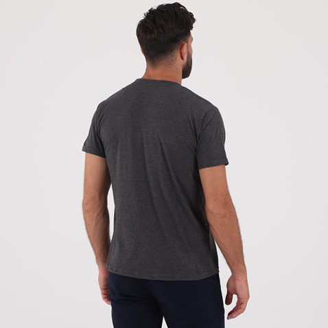 DORS-Ανδρικό t-shirt DORS σκούρο γκρι