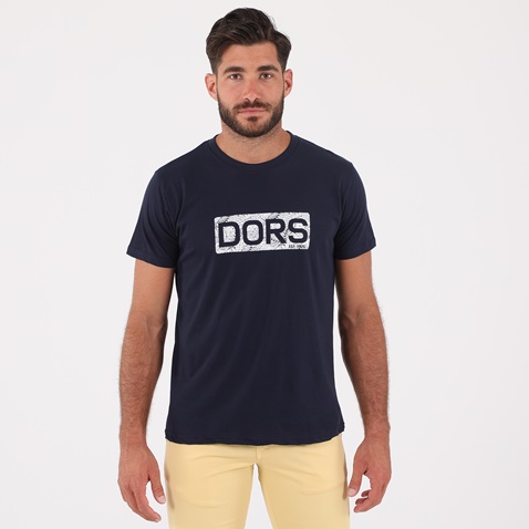 DORS-Ανδρικό t-shirt DORS μπλε