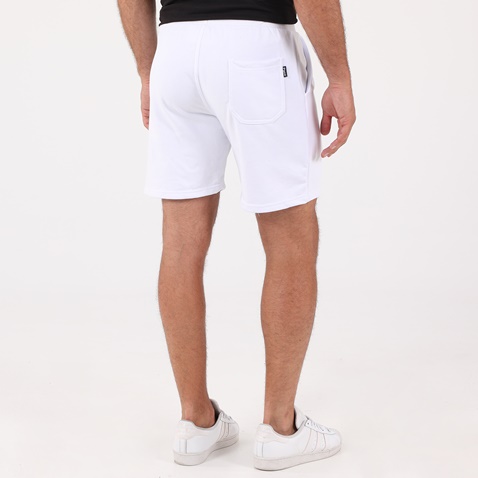 CATAMARAN SAILWEAR-Ανδρική βαμβακερή βερμούδα CATAMARAN SAILWEAR λευκή