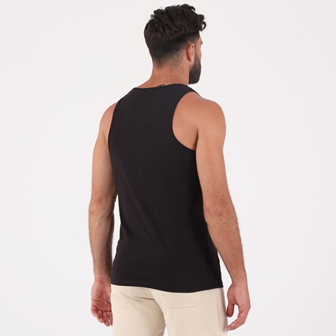 BODYTALK-Ανδρική αμάνικη μπλούζα BODYTALK 1221D-955021 GR8NESSM μαύρη