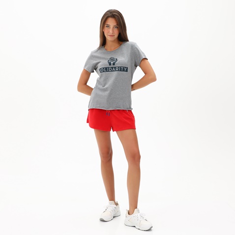 BODYTALK-Γυναικείο αθλητικό σορτς BODYTALK 1191-906905 REGATTAW LOOSE πορτοκαλί
