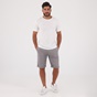DIRTY LAUNDRY-Ανδρική κοντομάνικη μπλούζα DIRTY LAUNDRY DLMT0120F SOFT MODAL CREWNECK λευκή