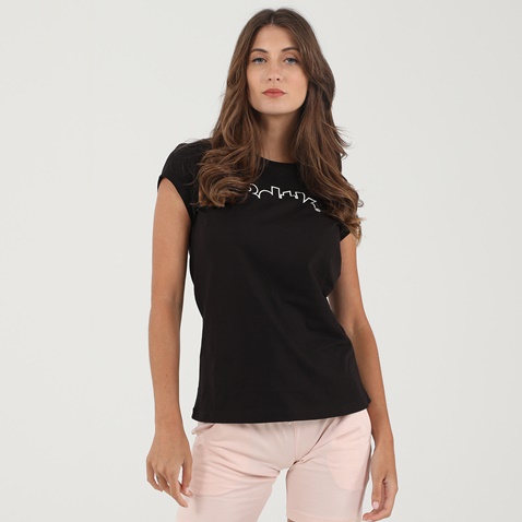 BODYTALK-Γυναικείο t-shirt BODYTALK μαύρο