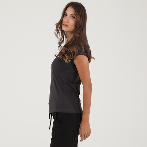 BODYTALK-Γυναικείο t-shirt BODYTALK ανθρακί