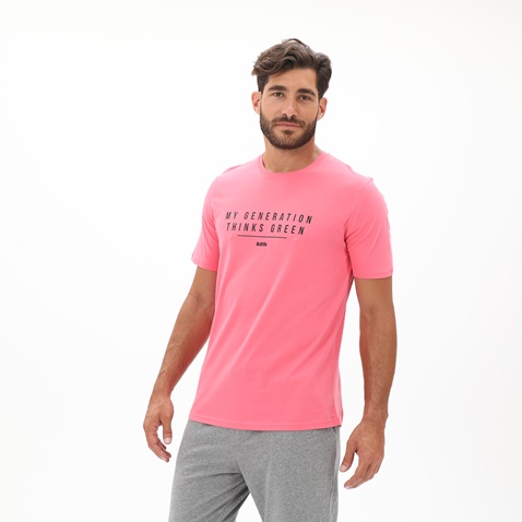 BODYTALK-Ανδρικό t-shirt BODYTALK 1211-951328 ροζ