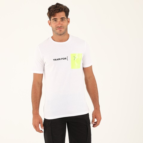 BODYTALK-Ανδρικό  t-shirt BODYTALK λευκό 