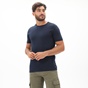 DIRTY LAUNDRY-Ανδρικό t-shirt DIRTY LAUNDRY  DLMT1021S RIB TRIANGLES  ACID μπλε
