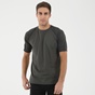 DIRTY LAUNDRY-Ανδρικό t-shirt DIRTY LAUNDRY COMBINED RAGLAN πράσινο