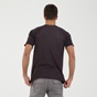 DIRTY LAUNDRY-Ανδρικό t-shirt DIRTY LAUNDRY COMBINED RAGLAN μπορντό