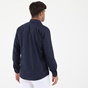 MARTIN & CO-Ανδρικό πουκάμισο MARTIN & CO REGULAR FIT μπλε