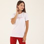 STAFF JEANS-Γυναικείο t-shirt STAFF JEANS 63-099.041 SUMMER λευκό