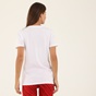STAFF JEANS-Γυναικείο t-shirt STAFF JEANS 63-099.041 SUMMER λευκό