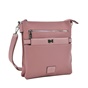 VQF ITALIA-Γυναικείο τσαντάκι χιαστί VQF POLO LINE 1927 HANDBAG ροζ