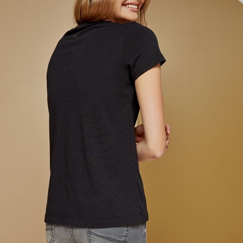 EDWARD JEANS-Γυναικείο t-shirt JOELLE EDWARD JEANS μαύρο