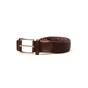 MARTIN & CO-Ανδρική πλεκτή ζώνη MARTIN & CO 121-120-0333 καφέ