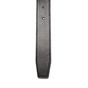 MARTIN & CO-Ανδρική ζώνη MARTIN & CO 121-122-0001 LEATHER BELT DOUBLE μαύρη καφέ