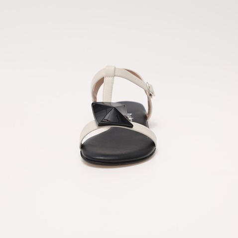 BEIRA RIO-Γυναικεία flat πέδιλα BEIRA RIO 4122-1880-579 λευκά μαύρα