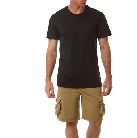 ADMIRAL-Ανδρικό t-shirt ADMIRAL μαύρο 