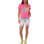 MAUI-Γυναικείο t-shirt MAUI 1165480028 T-S BENT FS WMN ZXY 22SS ροζ