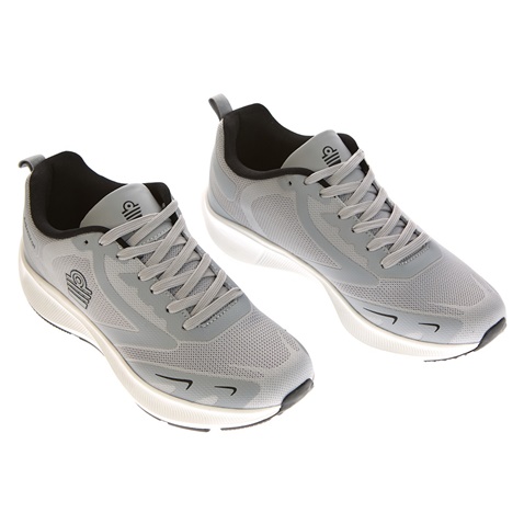 ADMIRAL-Ανδρικά αθλητικά παπούτσια ADMIRAL 3121480044 NIEM JOG MF 3RD γκρι