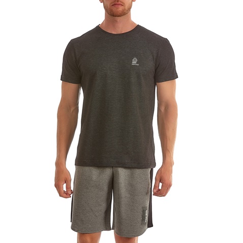 ADMIRAL-Ανδρικό t-shirt ADMIRAL 1121480108 T-S ERVIN UN BIL 22SS μαύρο
