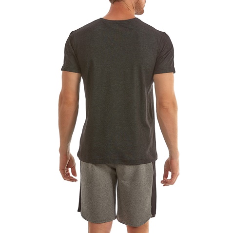 ADMIRAL-Ανδρικό t-shirt ADMIRAL 1121480108 T-S ERVIN UN BIL 22SS μαύρο