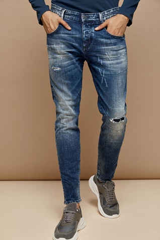 EDWARD JEANS-Ανδρικό jean παντελόνι EDWARD JEANS MP-D-JNS-W21-004 DIEDERIC-JT μπλε
