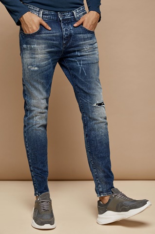 EDWARD JEANS-Ανδρικό jean παντελόνι EDWARD JEANS MP-D-JNS-W21-004 DIEDERIC-JT μπλε
