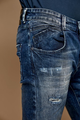 EDWARD JEANS-Ανδρικό jean παντελόνι EDWARD JEANS MP-D-JNS-W21-004 DIEDERIC-JT μπλε